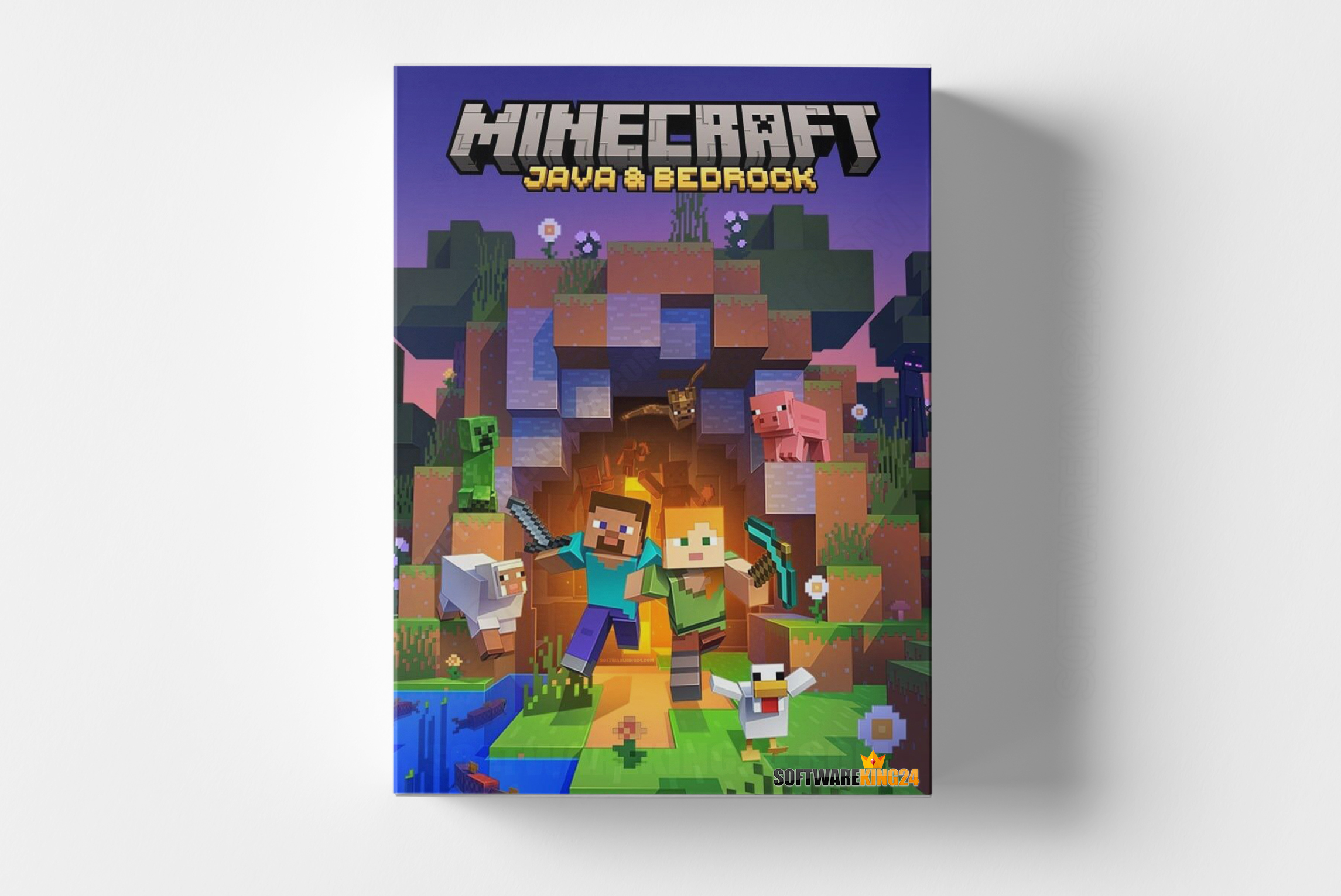 Softwareking24.com Minecraft Java & Bedrock Edition + watermark