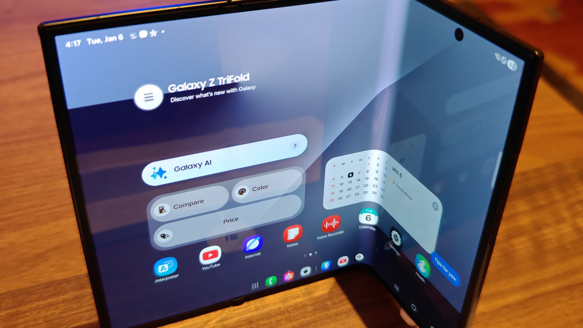 Samsung Galaxy Z TriFold endgültig ausverkauft
