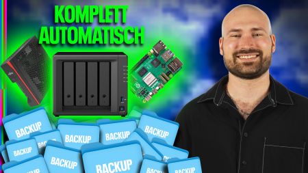 Dreistufiges Backup-System für Homeserver
