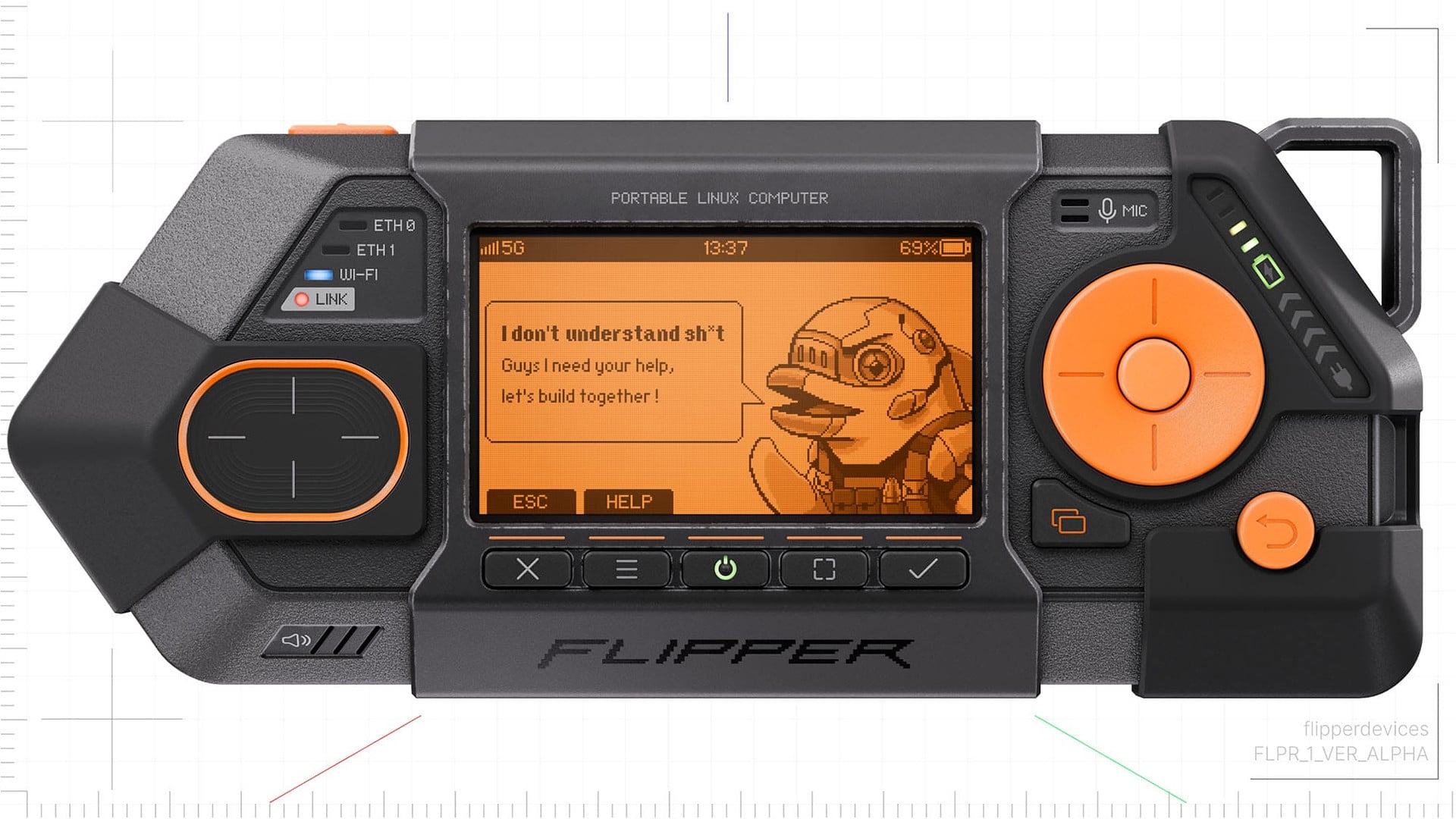Flipper One: Neuer Mini-PC für Hacker-Tools angekündigt