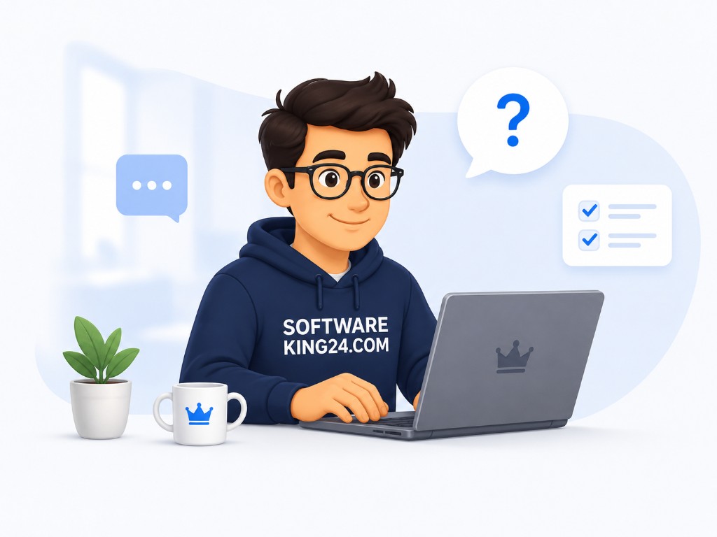 SoftwareKing24 Support – Illustration