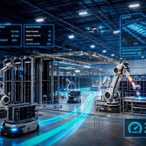 Softbank plant KI-Rechenzentren mit Robotern