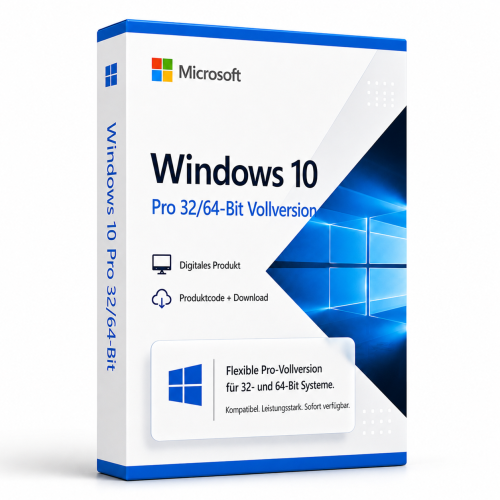windows 10 pro 32 64 bit vollversion