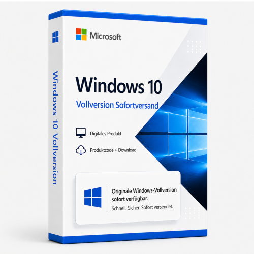 windows 10 vollversion sofortversand