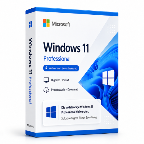 windows 11 professional vollversion sofortversand