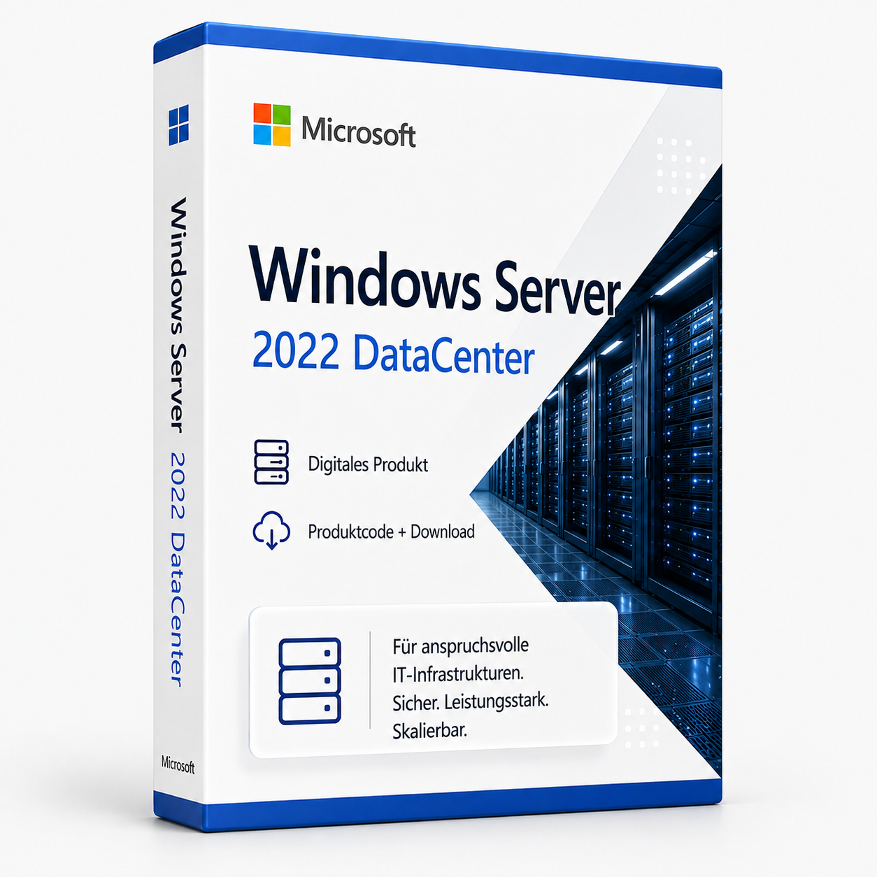Microsoft Windows Server 2022 Datacenter & 10 RDS User CAL (Bundle)