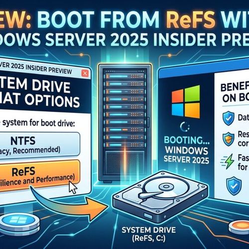 Windows Server 2025 mit ReFS-Boot vorgestellt