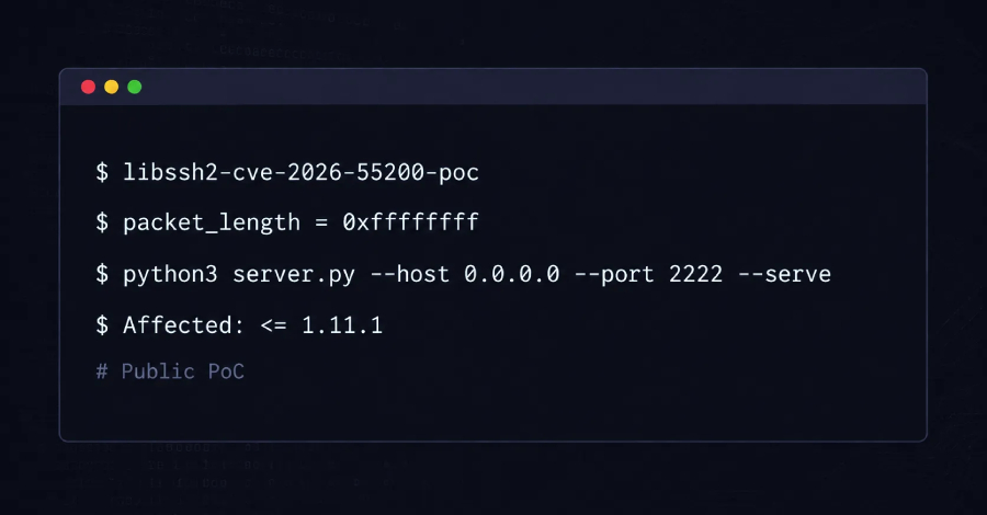 Vulnérabilité critique dans libssh2 découverte
