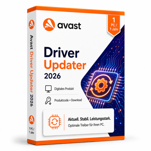 Avast Driver Updater 2026 – 1 Jahr / 1 PC