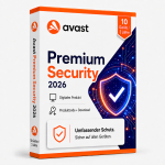 Avast Premium Security 2026 – 3 Jahre / 10 Geräte