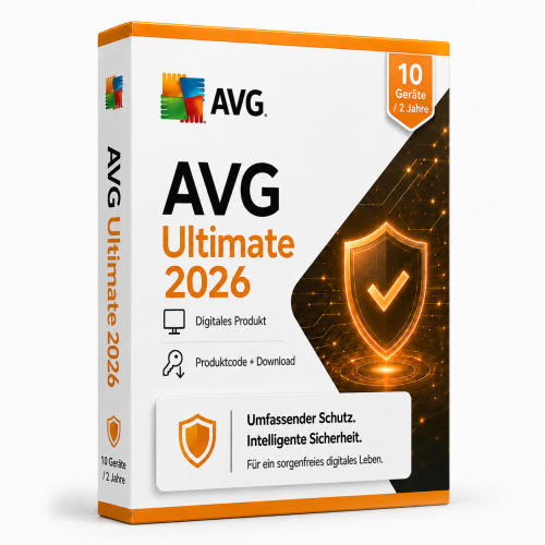 AVG Ultimate 2026 – 2 Jahre / 10 Geräte