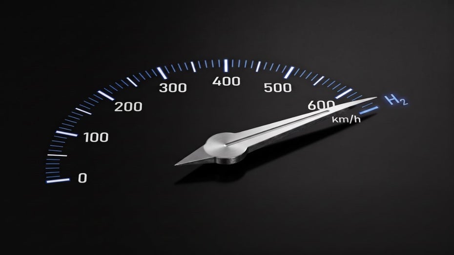 Rekordfahrt: Wasserstoffauto über 650 km/h schnell