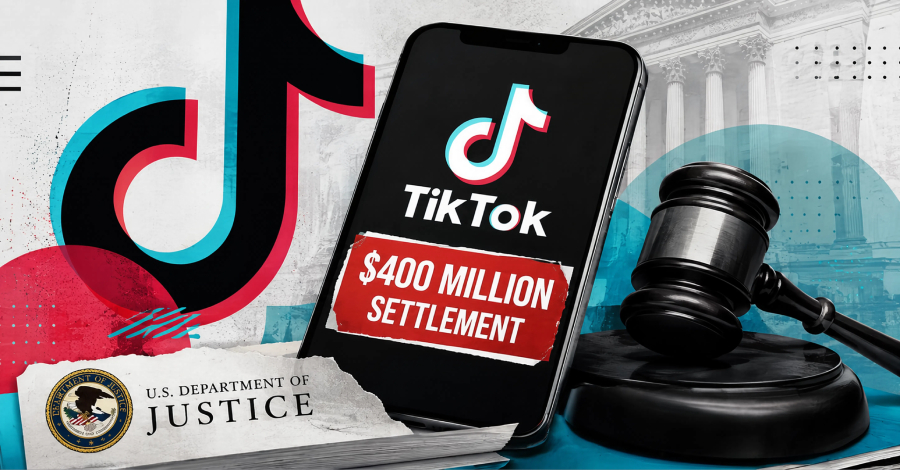 TikTok s'accorde sur un règlement de 400 millions de dollars