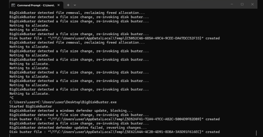 Outil Zero-Day BigDiskBuster publié