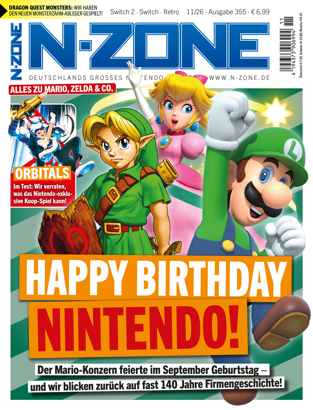 N-ZONE 11/26: Nintendos Geburtstag im Fokus