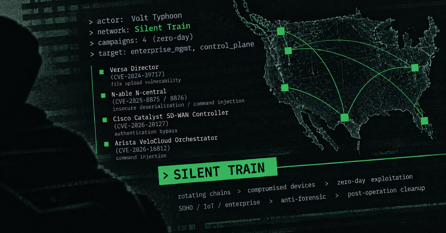 Volt Typhoon und das Silent Train Netzwerk