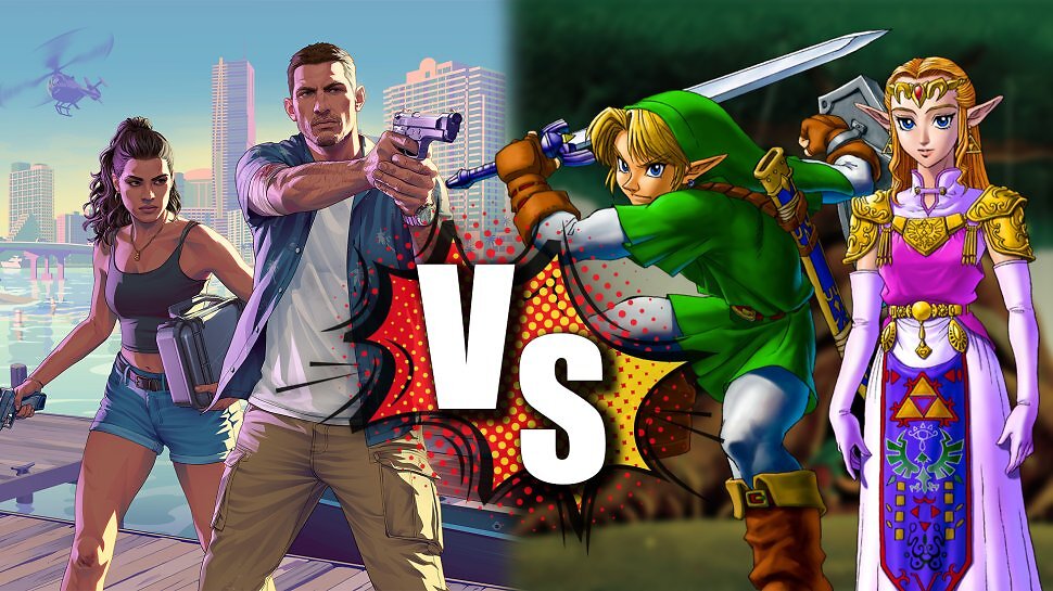 Zelda schlägt GTA 6 in Vorbestellungen